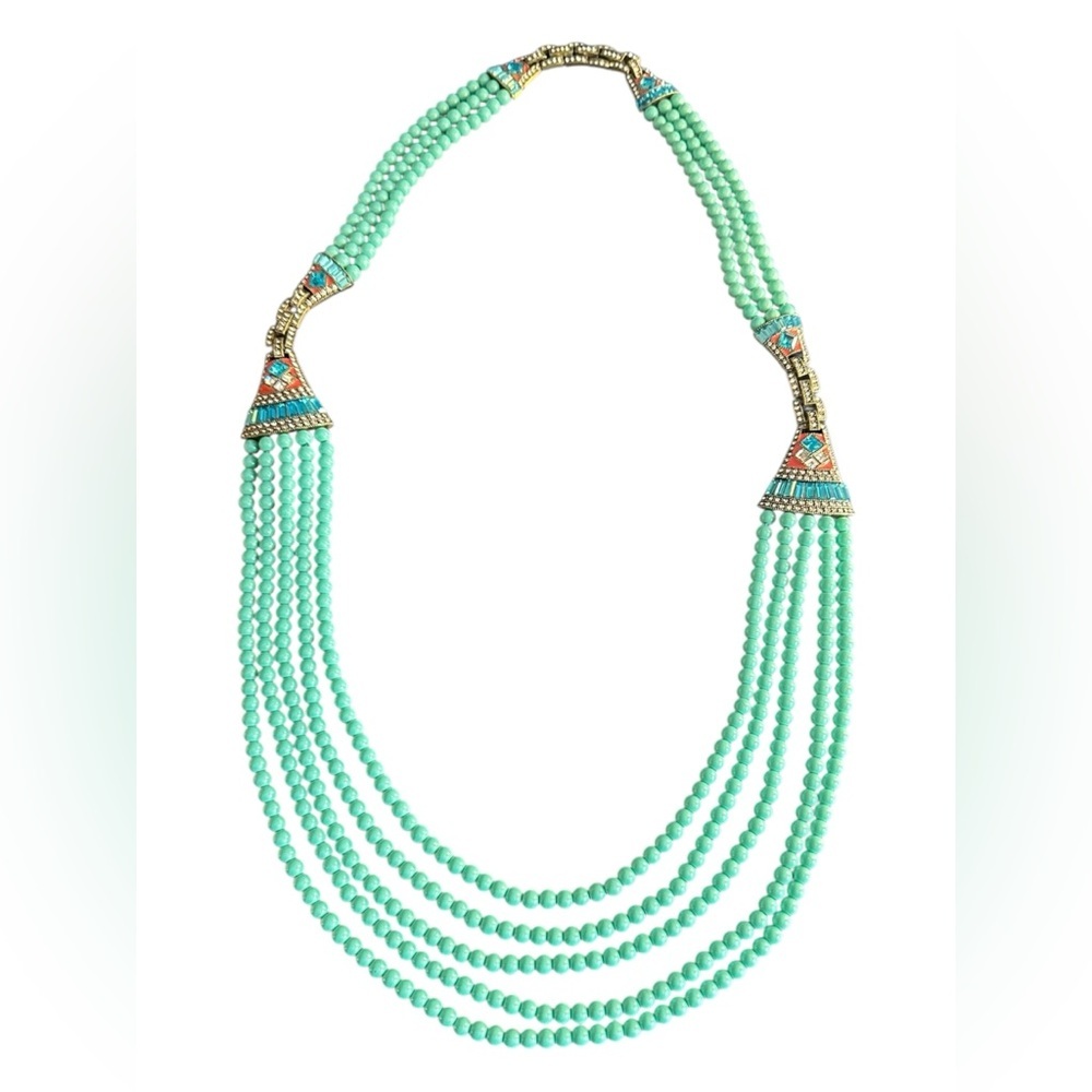 HEIDI DAUS Deco Master Clasp Multi-strand Beaded Necklace